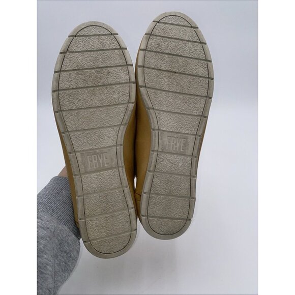 Frye Womens Sedona Venetian Moc Leather Loafer Flats Sz 8.5 Tan Shoes Slip On - Picture 10 of 11